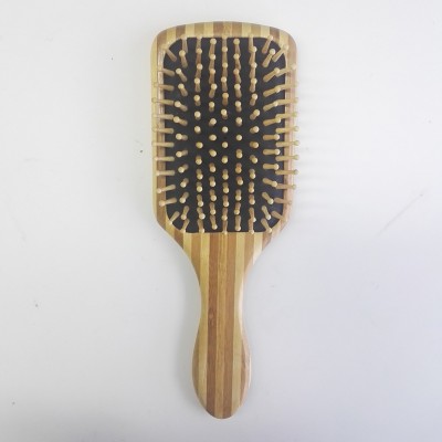 Natural Paddle Bamboo Hair Brush for Hair Detangling Eco-friendly Hair Brush