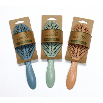 2020 new design shape all hair types wetbrush eco friendly biodegradable hair brush